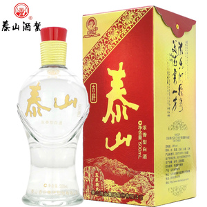 泰山白酒小窖佳酿吉祥泰山38度浓香型酒500mlx1纯粮酿造泰山特曲