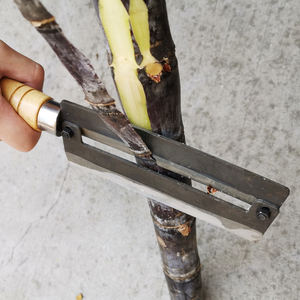 削甘蔗皮的刀不锈钢水果店专用型商用刨皮刀刮皮器菠萝神器削皮机