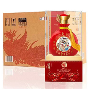 西凤酒52度500ml*6瓶西凤陈酒尊品纯粮食酒礼盒装婚宴西凤浓香型