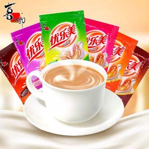喜之郎优乐美袋装奶茶22g 原味咖啡巧克力草莓香芋麦香味速溶奶茶