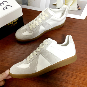 狂人宇2021新款vintage风潮复古德训鞋女平底休闲运动板鞋小白鞋