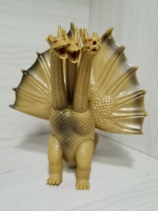 日本万代正版 魔王基多拉哥斯拉系列 怪兽软胶玩具 稀有特价