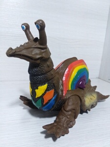 万代正版 奥特曼怪兽软胶 迪迦奥特曼 宇宙蜗牛 塔拉班 17cm a038