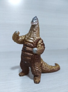 日本万代正版 奥特曼怪兽软胶玩具 hg扭蛋人偶 雷德王 10cm左右