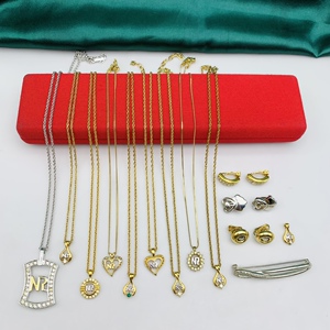 莲娜丽姿项链锁骨链毛衣链镀金vtg复古多层饰品国外制造wanla7509