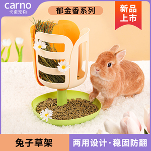 兔子喂草