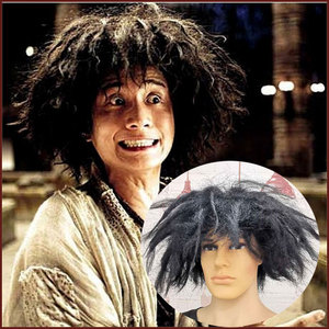 乞丐假发化妆舞会爆炸头假发男黑长直发野人头套舞台表演疯子假发