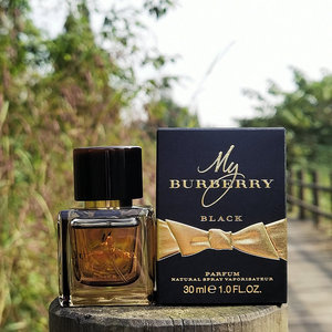 正品博柏利我的巴宝莉黑色版myburberryblack女士香水持久香精版