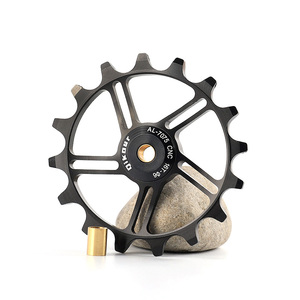 16t正负齿山地自行车后拔导轮 陶瓷后拔改装大肌腿 后变速张力轮