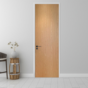 2023新款卧室门全套装门橡木实木原木色木门室内门卧室简易门自装