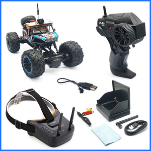 儿童遥控车玩具2.4G模型攀岩越野遥控汽车 fpv图传摄像头第一视角