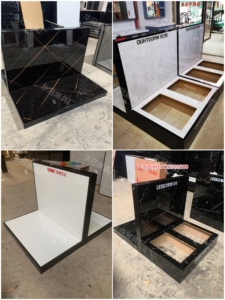 马桶展示架马桶样品展台坐便展架龙头展架花洒展板卫浴展示柜