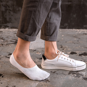 男袜子白色棉袜浅口男式船袜夏季薄款黑色女袜子wz情侣袜黑色袜