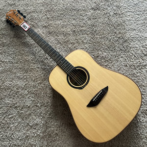 韩国品牌 歌斐木gopherwood g200 圆角云杉木面单板民谣木吉他