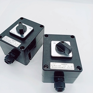 密闭三防照明开关fzm-10a防水防腐单联单控旋转灯具开关盒220v