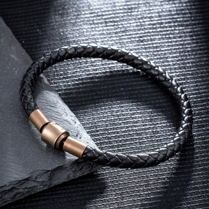 4mm粗皮绳手链适用于周生生手绳3D硬金本命年男女红绳手绳