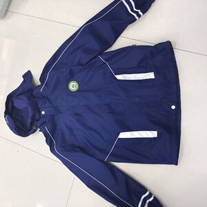 271教育冬季加绒冲锋衣校服外套初中高中通用款
