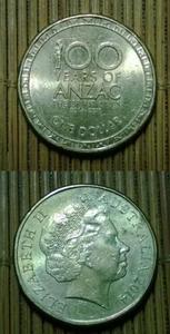 澳大利亚1元纪念币