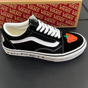 a791752459淘宝vans范斯cher strauberry联名草莓豹纹pro缓震滑板鞋