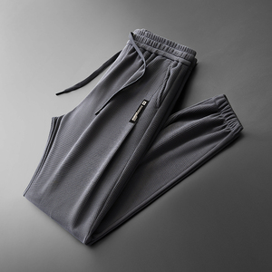 加肥加大收腿运动裤