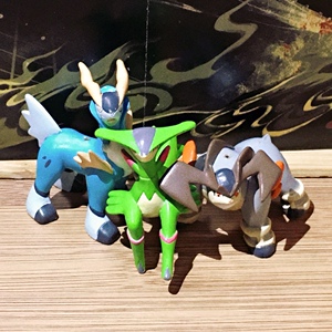 神奇宝贝任天堂tarts三剑客宝可梦正版口袋妖怪公仔玩具手办扭蛋