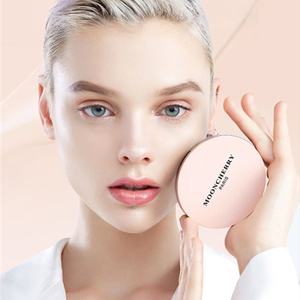 梦泉贺冬冬鲟鱼子樱花滋养大红粉色气垫cc霜隐形毛孔遮瑕提亮肤色