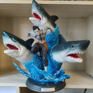 干柿鬼鲛 鲨鱼 千食鲛 火影手办 dp 带金属铭牌和编号限量88体