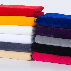 金丝绒布料服装面料布头清仓处理加厚黑红色展示布窗帘摆地摊桌布