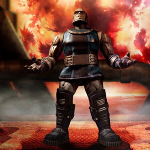 [现货] 正版蚂蚁 mezco dc 蝙蝠侠反派 正义联盟 达克赛德 手办