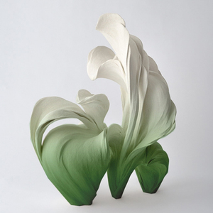 摆放抽象雕塑摆件装置艺术3d立体打印桌面异形花朵简约客厅现代