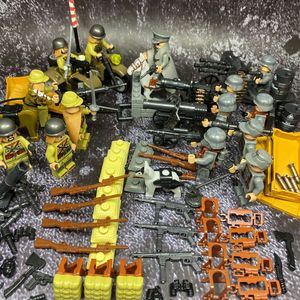 乐高二战场景八路军