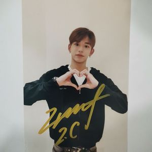 黄旭熙真迹亲笔签名照片保真无印刷周边送女朋友同学高考加油礼物