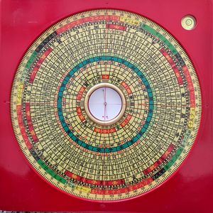 福堂高精度专业纯铜面板指南针34569寸1尺综合盘罗庚罗经仪1人付款70