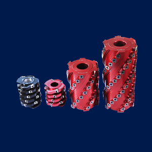 舍弃式螺旋刨刀轴 刀片 压刨刀具平面刨刀进口硬质合金钢材可订做