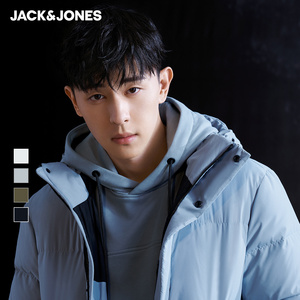 【邓伦同款】卫衣秋冬连帽新男情侣潮酷百搭个性字母刺绣杰克琼斯