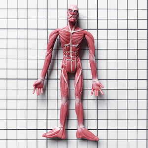 海洋堂 进击的巨人 超大型巨人胡佛 铁丝包胶 人偶手办玩具模型