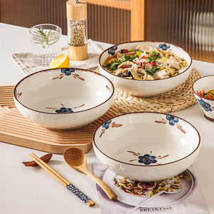 陶瓷大容量汤碗盆新款酸菜鱼专用大碗面碗高颜值碗家用特大号餐具