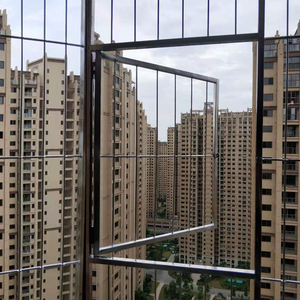 吉安隐形防护网304不锈钢防盗窗阳台防盗网5厘实心钢条可开活动窗