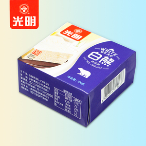 光明牌白熊冰砖冰淇淋 一份5块江浙沪满100包邮