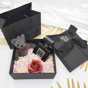 2019创意抖音流星球小黑盒马卡龙泡沫球礼物盒生日惊喜礼盒可定做