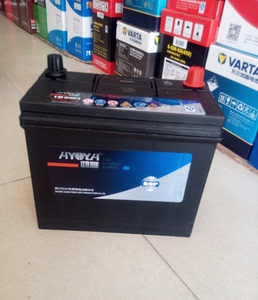 鸿雁6-qw-45电瓶12v45ah太阳能船舶发电机组叉车救生艇启动蓄电池