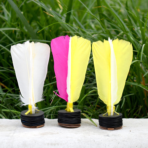 tb7934931721淘宝脚踢健子南派花毽鸽子毛毽南花毽子省力高弹花表演