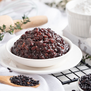 佳禾黑米馅黑米酱烘焙原料面包喜饼馒头馅饼馅料5斤黑米粒多新品