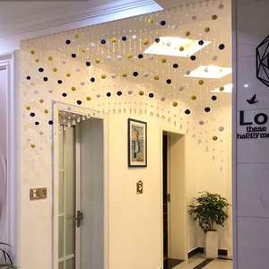 珠帘隔断帘风水入户门对卫生间化解门帘大门对卧室厕所挡煞装饰帘