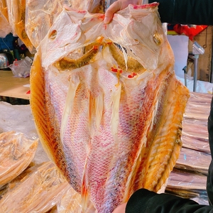 湛江深海红鱼干特产送礼整条大红鲷鱼干淡晒海鲜干货100元/500g