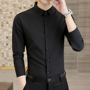 男士黑色西装搭配