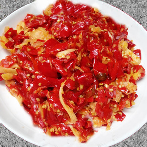 糟辣子云南临沧特产下饭菜煮鱼调味料酸辣椒剁辣椒包装