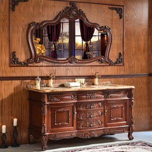 美欧式双盆浴室柜