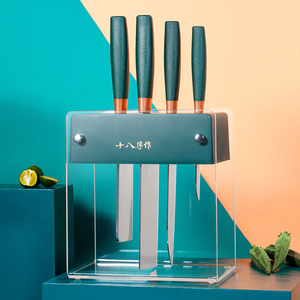 十八子作刀架厨房收纳架储物架家用菜刀刀架刀座