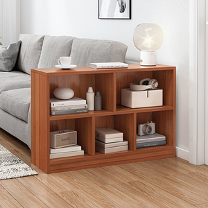 书架防尘矮柜置物架落地教室学生收纳柜简约格子柜小孩书柜储物柜